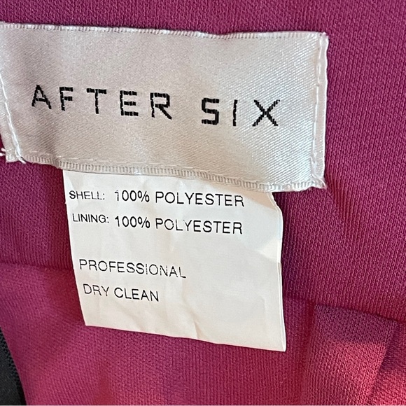 AFTER SIX Contoured Wide Strap Sweetheart Maxi Dress Tea Rose Size 0 - Picture 4 of 9